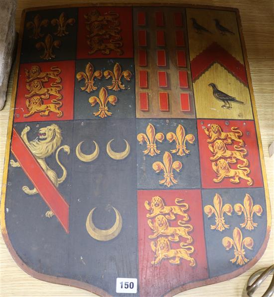 A 19th century shield